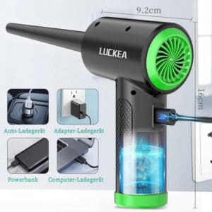 1. Disinfettante portatile a ozono con ricarica USB e compatibile con powerbank e computer.