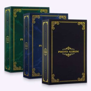Album fotografici di alta qualità con design elegante e classico, perfetti per conservare ricordi speciali.