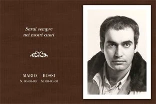 Soggetto maschile in bianco e nero, ritratto in stile classico, per album fotografici personalizzati.