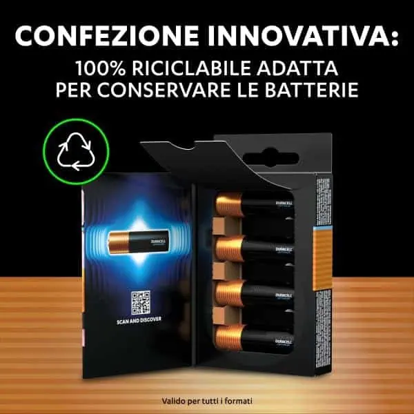 1. Pile di batterie ricaricabili ecologiche e riutilizzabili per dispositivi elettronici.