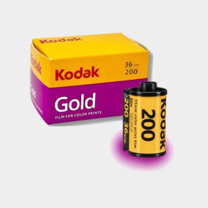 Pellicola Kodak Gold per stampe a colori, confezione originale 36 pose.