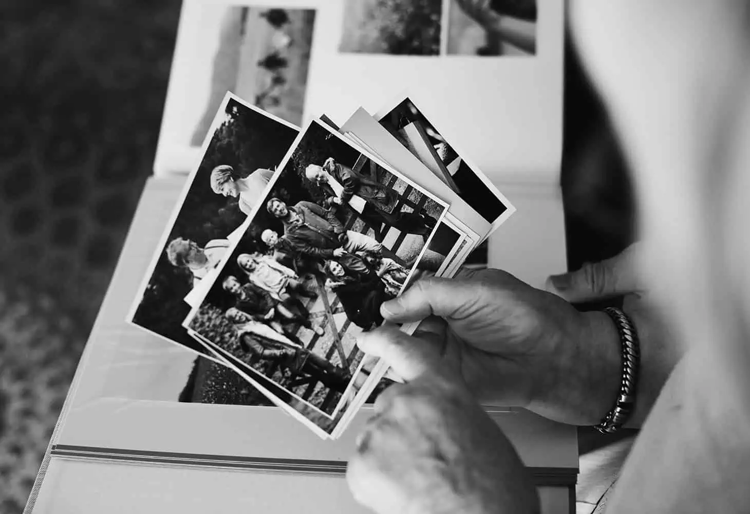 Foto di stampa fotografica in bianco e nero, album fotografici, fotografie di famiglia, prodotti PhotoWorld Italy.