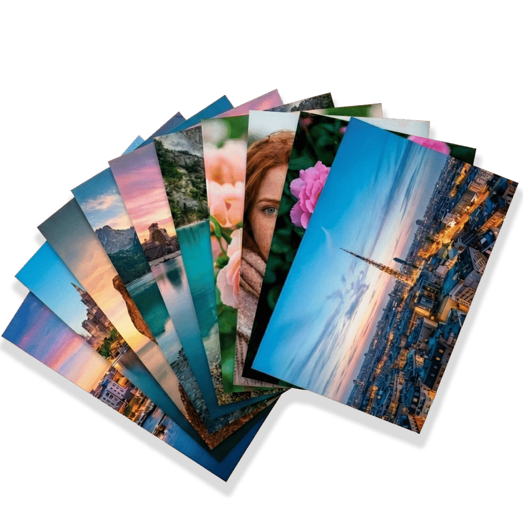 Scatti fotografici di paesaggi urbani e naturali per stampa e decorazioni artistiche.