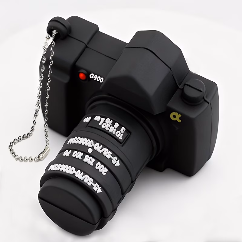 Pen Drive a Forma di Fotocamera Nera 32Gb - immagine 4