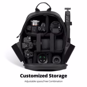Zaino per fotocamera rigido multifunzionale