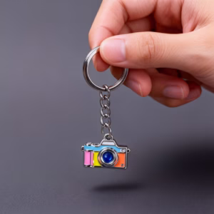 Ciondolo a forma di fotocamera colorata