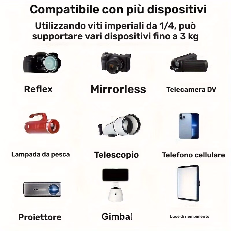 Supporto per fotocamera (spedizione Gratuita) - Image 3