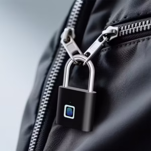 Lucchetto smart con riconoscimento impronte digitali