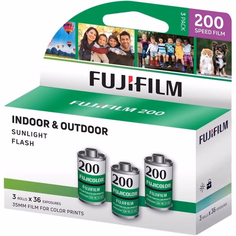 FUJIFILM TRIPACK COLOR 200 36