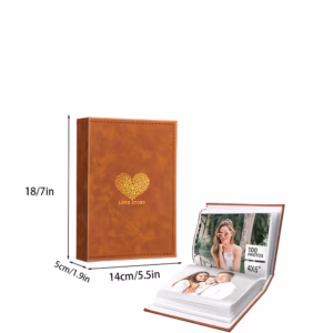 Album Scrapbook in Ecopelle per foto 10x15