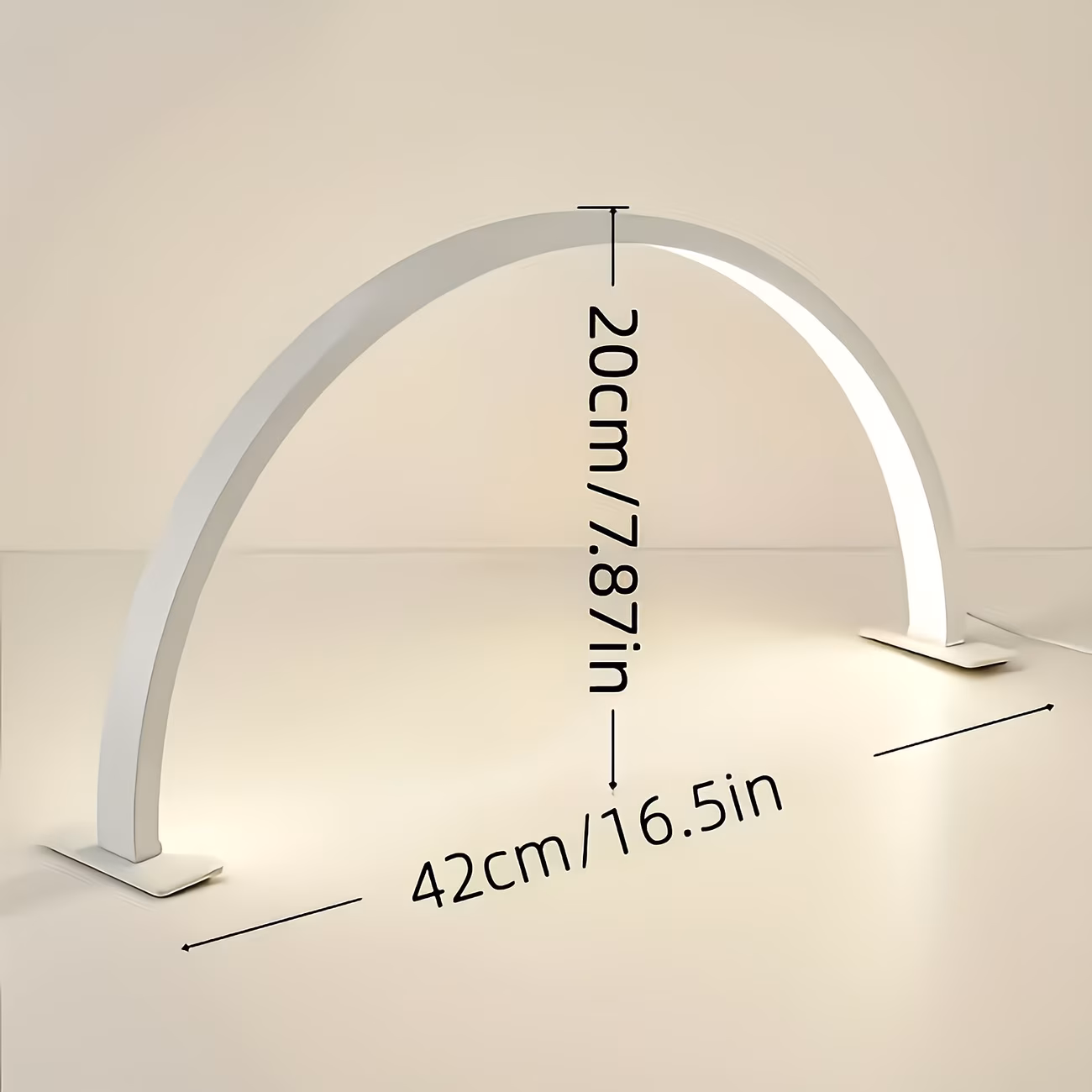 Lampada da Scrivania LED a Mezzaluna - Image 2