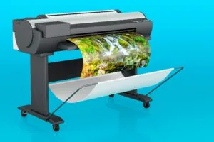 Stampante digitale per stampe di alta qualità su grande formato.