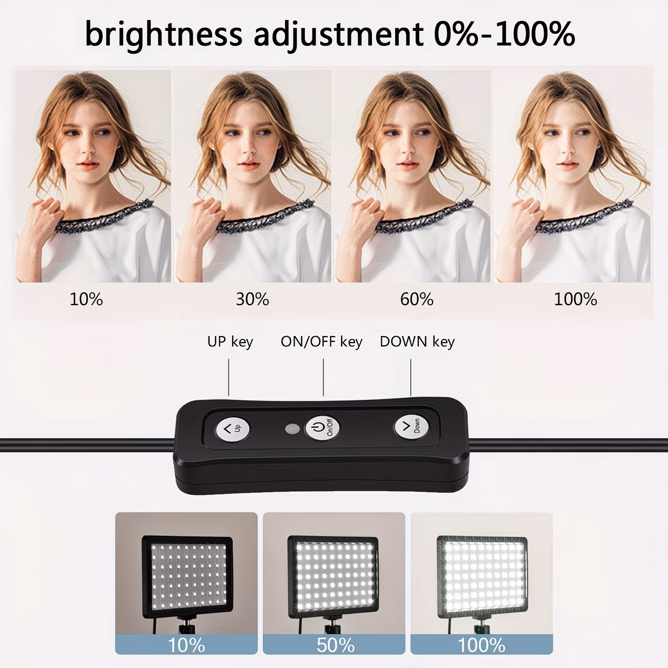 Set di due luci LED da studio per video streaming – Bild 6