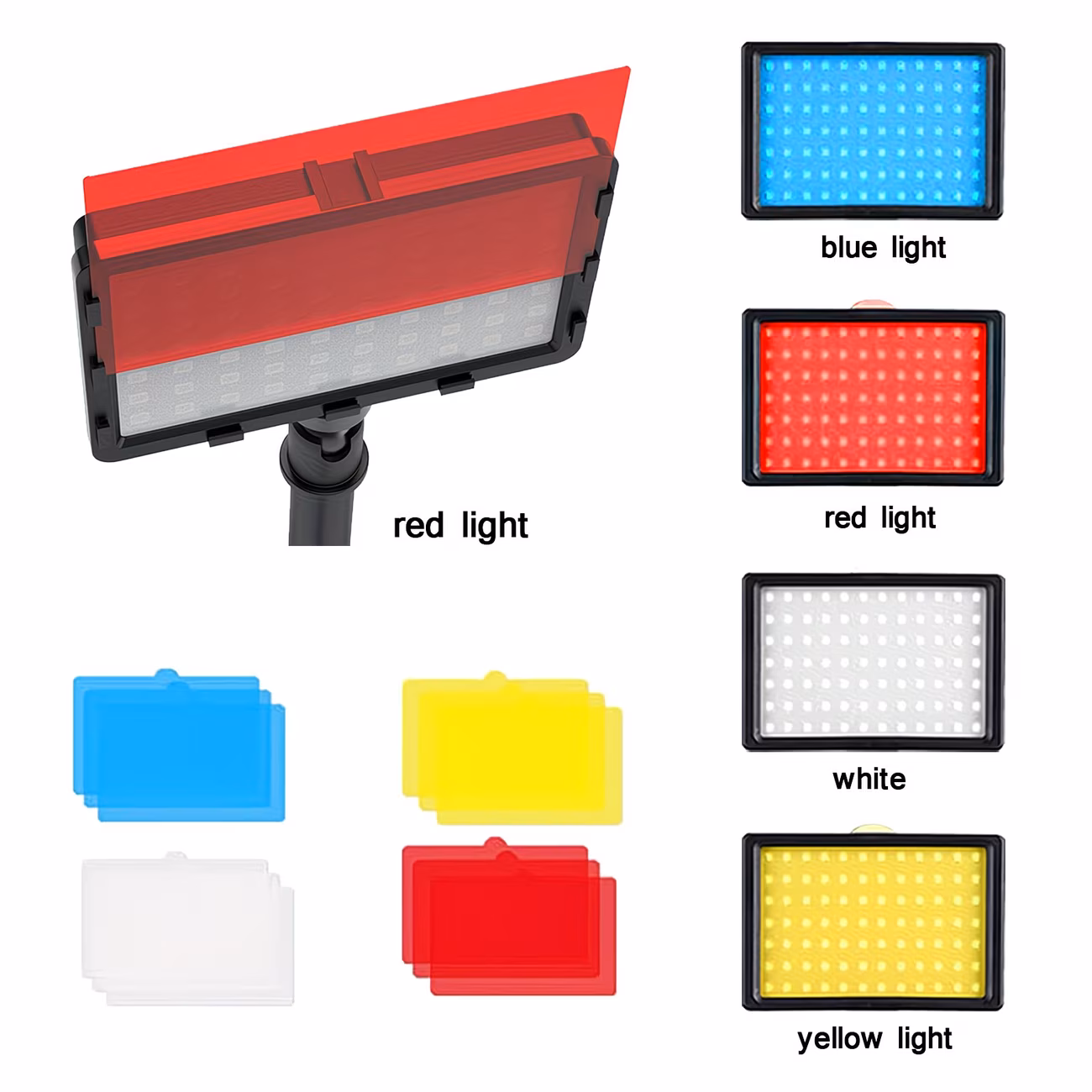 Set di due luci LED da studio per video streaming – Bild 9