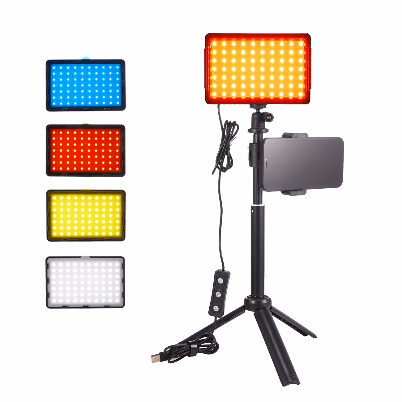 Set di due luci LED da studio per video streaming – Bild 10