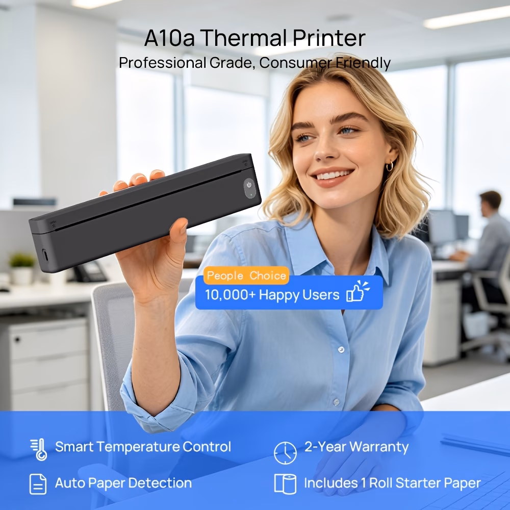 Stampante Termica Portatile A10a 20,32 cm – Bild 6
