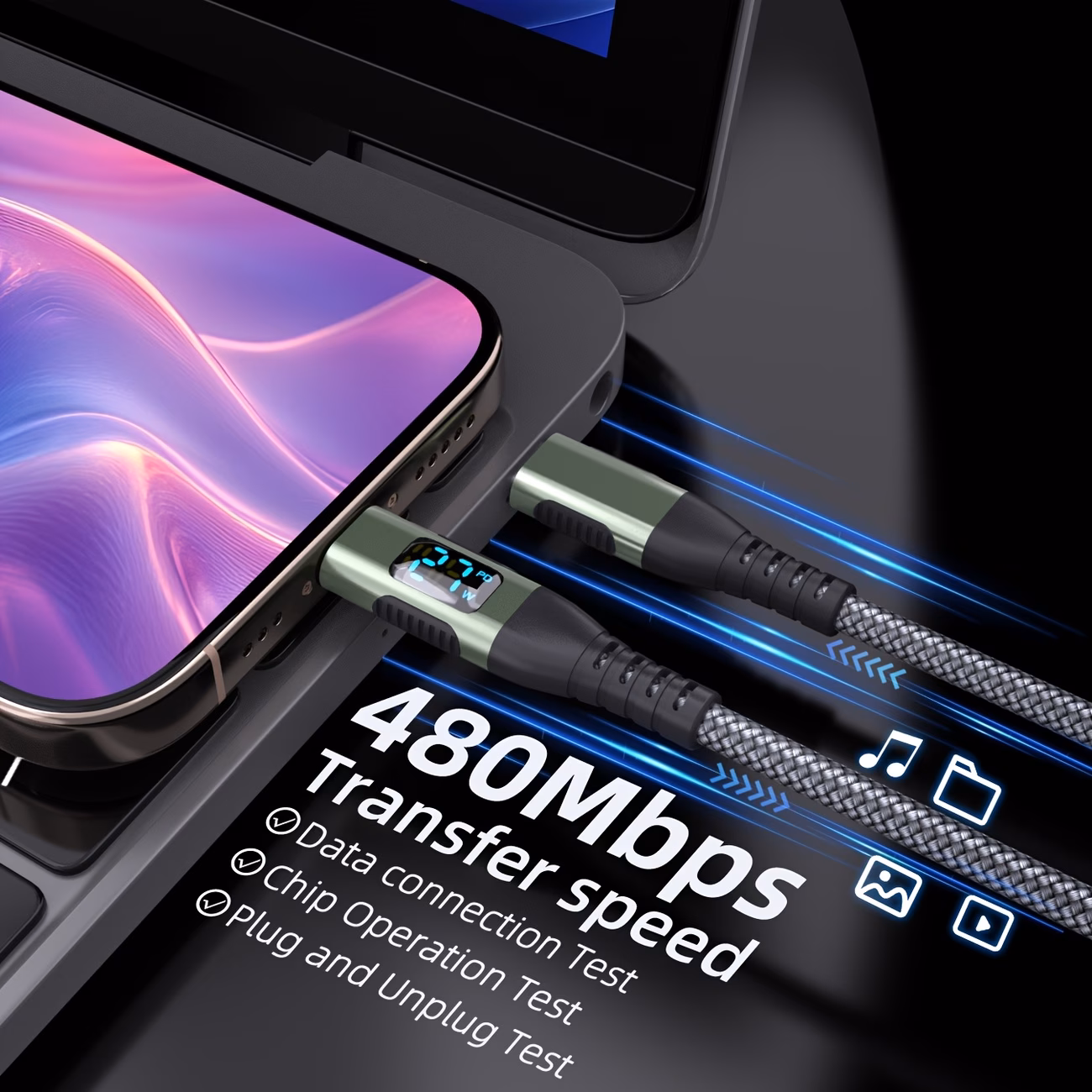 Cavo di ricarica da USB-C a Lightning – Bild 6